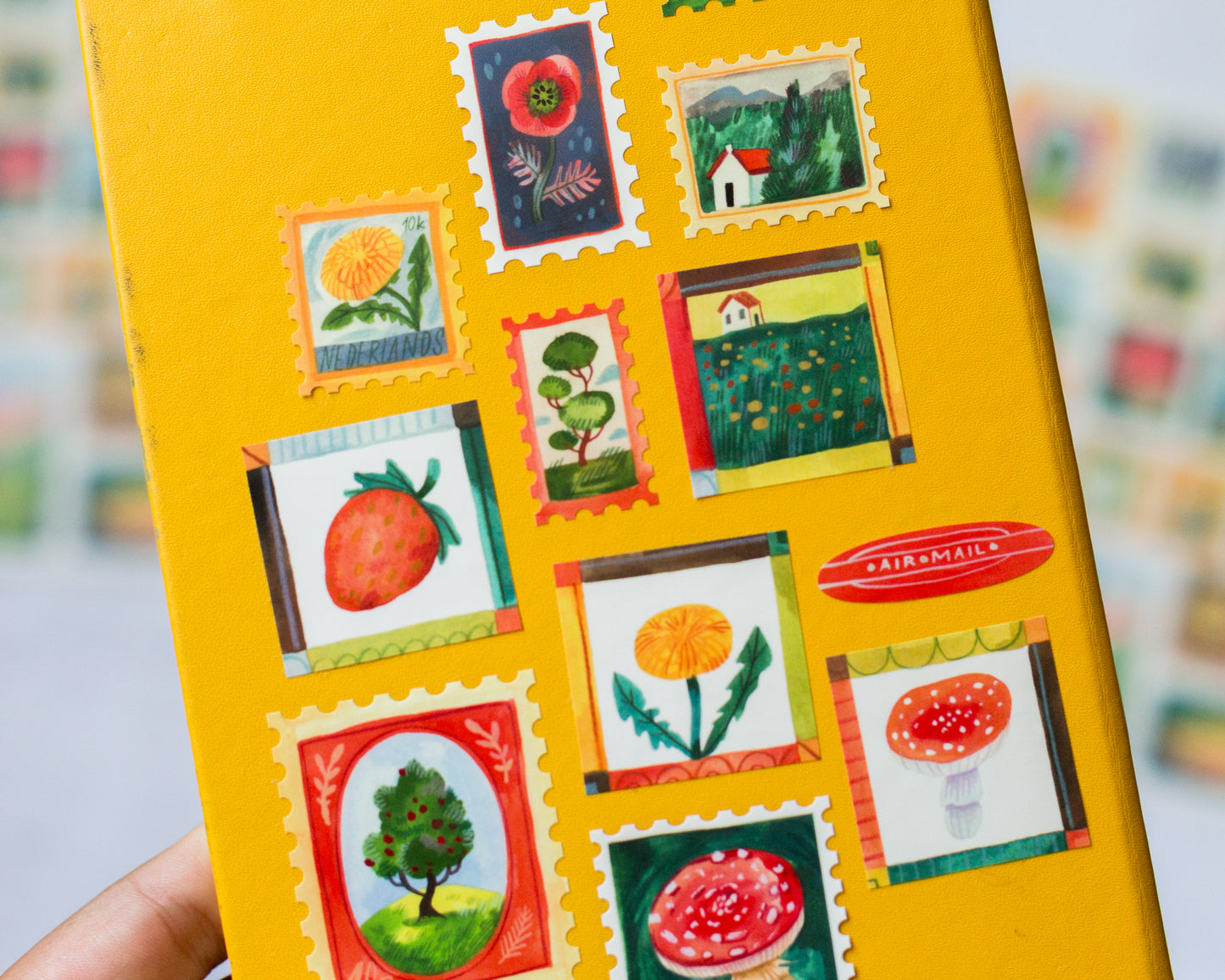 Vinyl sticker sheet — Meadow Mosaic