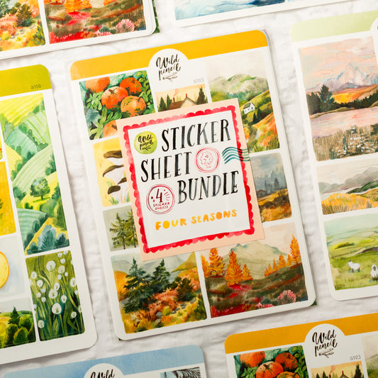 Samolepkový arch — Podzim