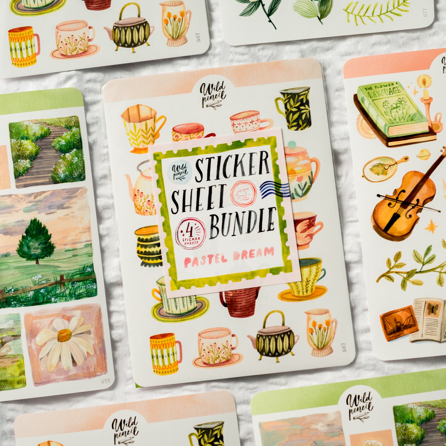 Samolepkový arch — Podzim