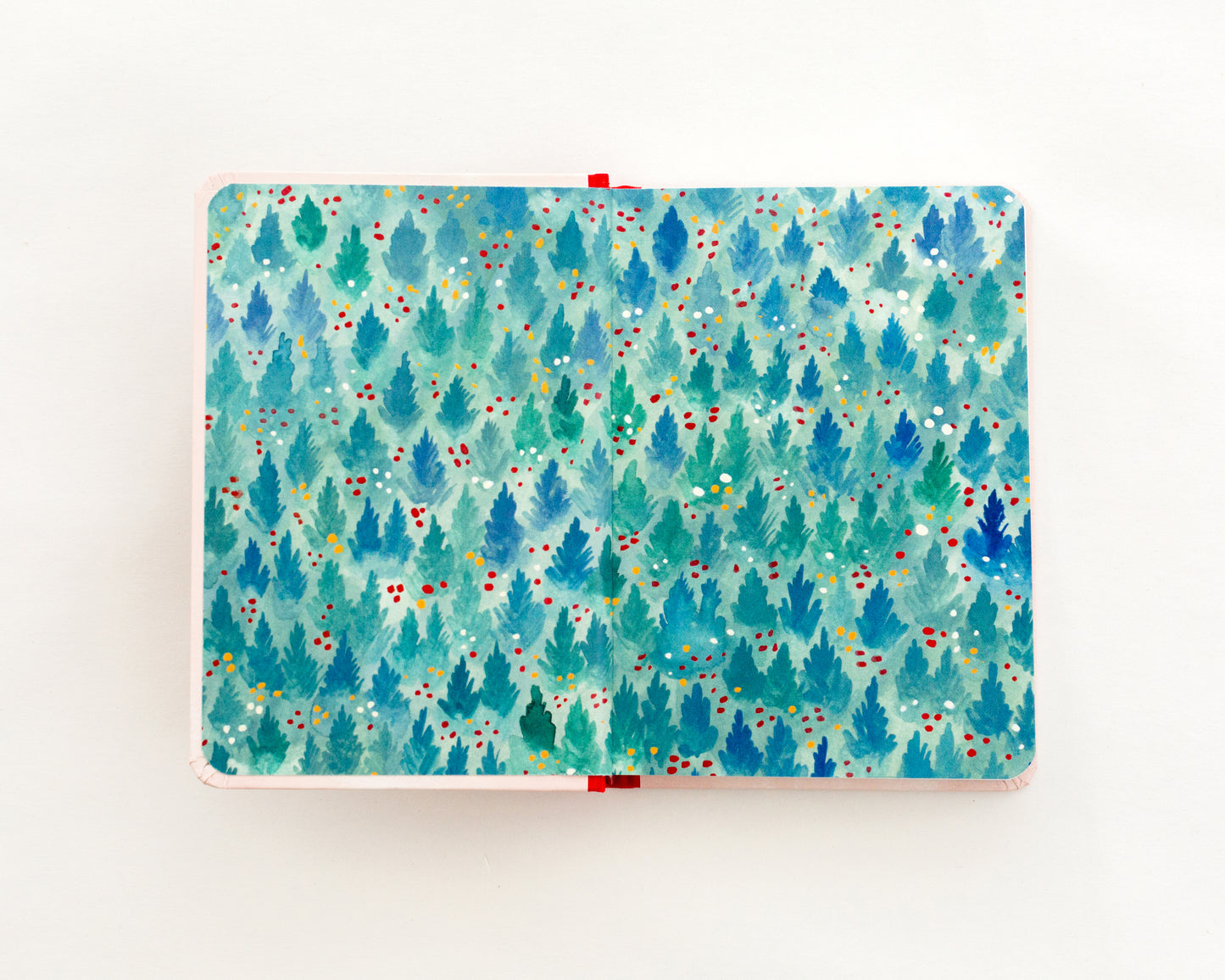 Hardcover Notebook — Mushroom Home
