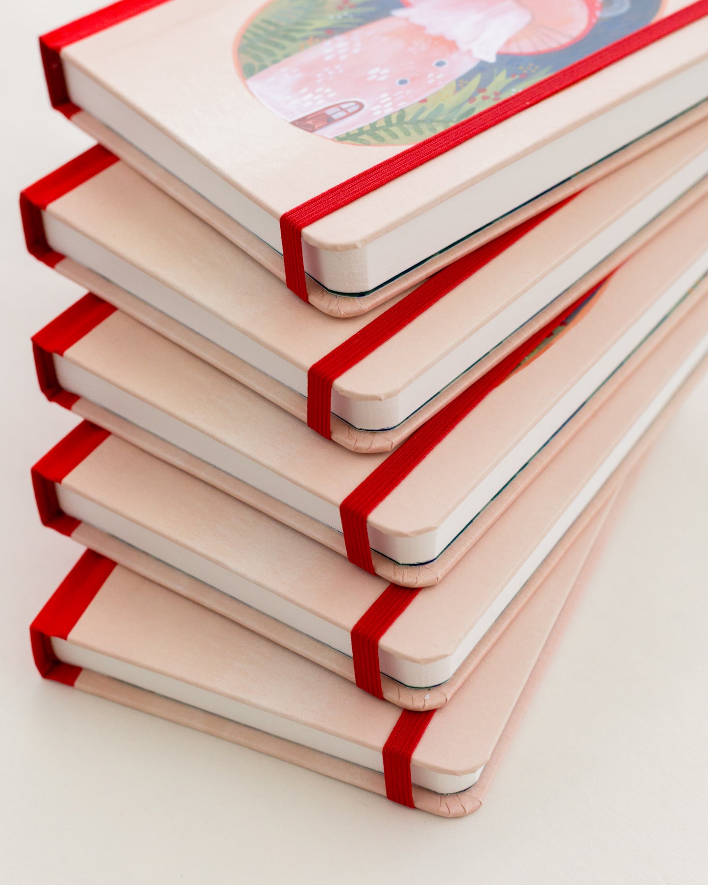 Hardcover Notebook — Mushroom Home