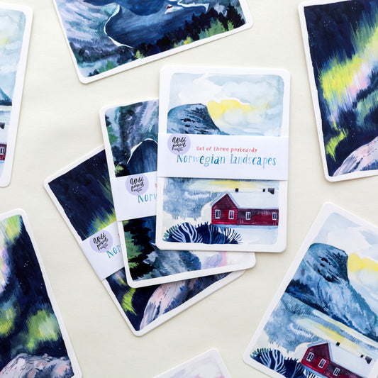 Postcard Set — Norwegian Landscapes