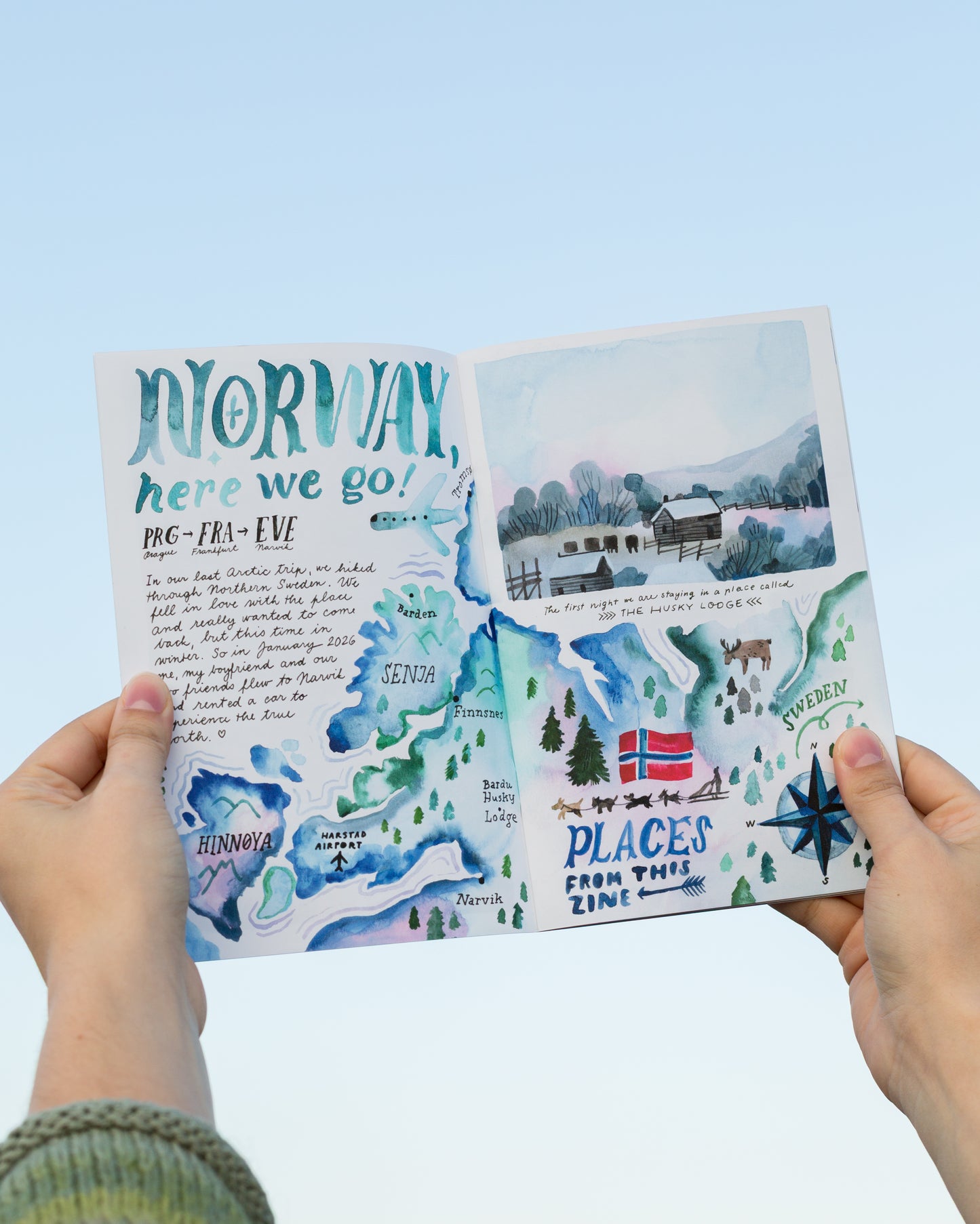 DIGITAL DOWNLOAD Zine — Under The Northern Lights