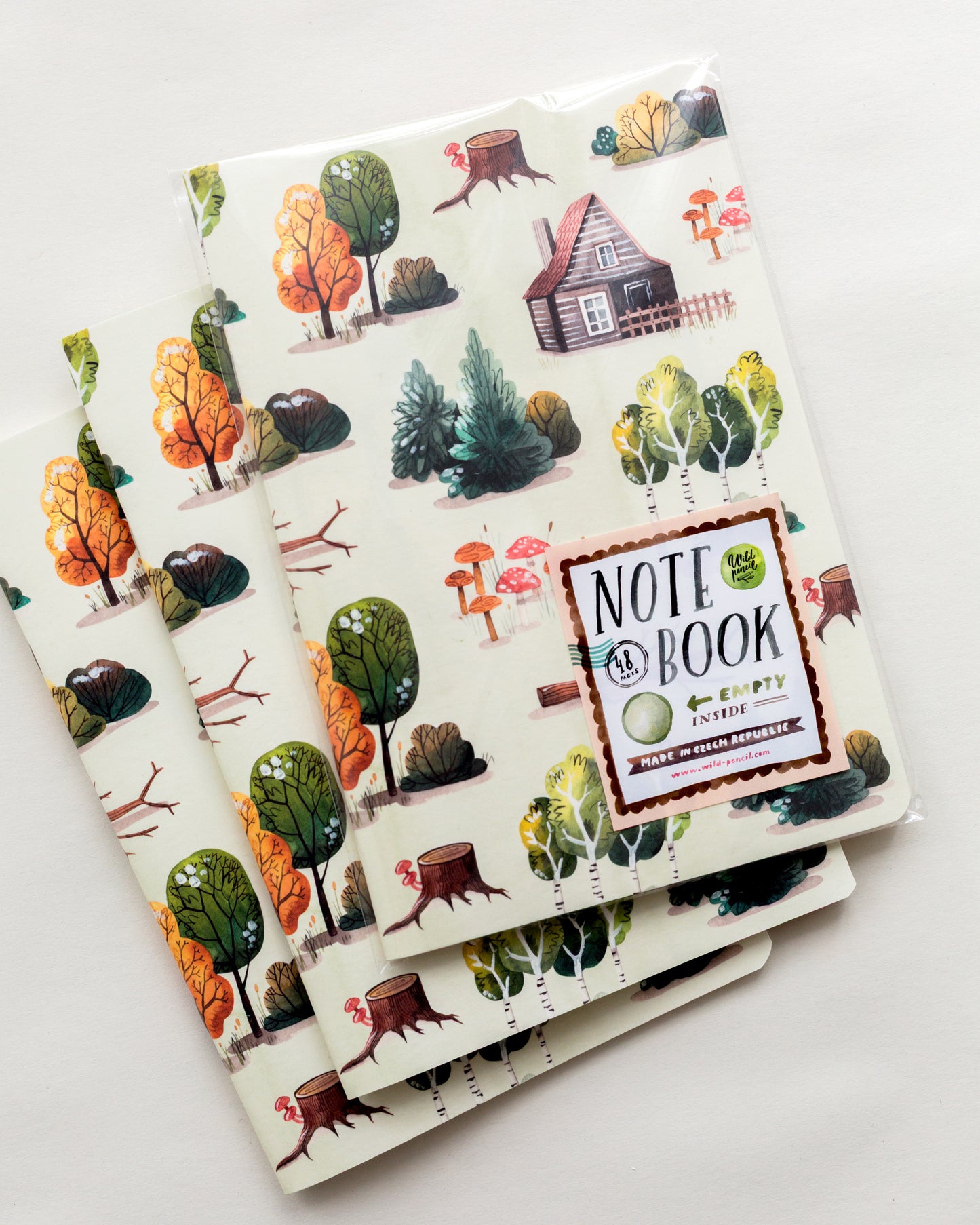 Notebook A5 — Cottage in the Woods
