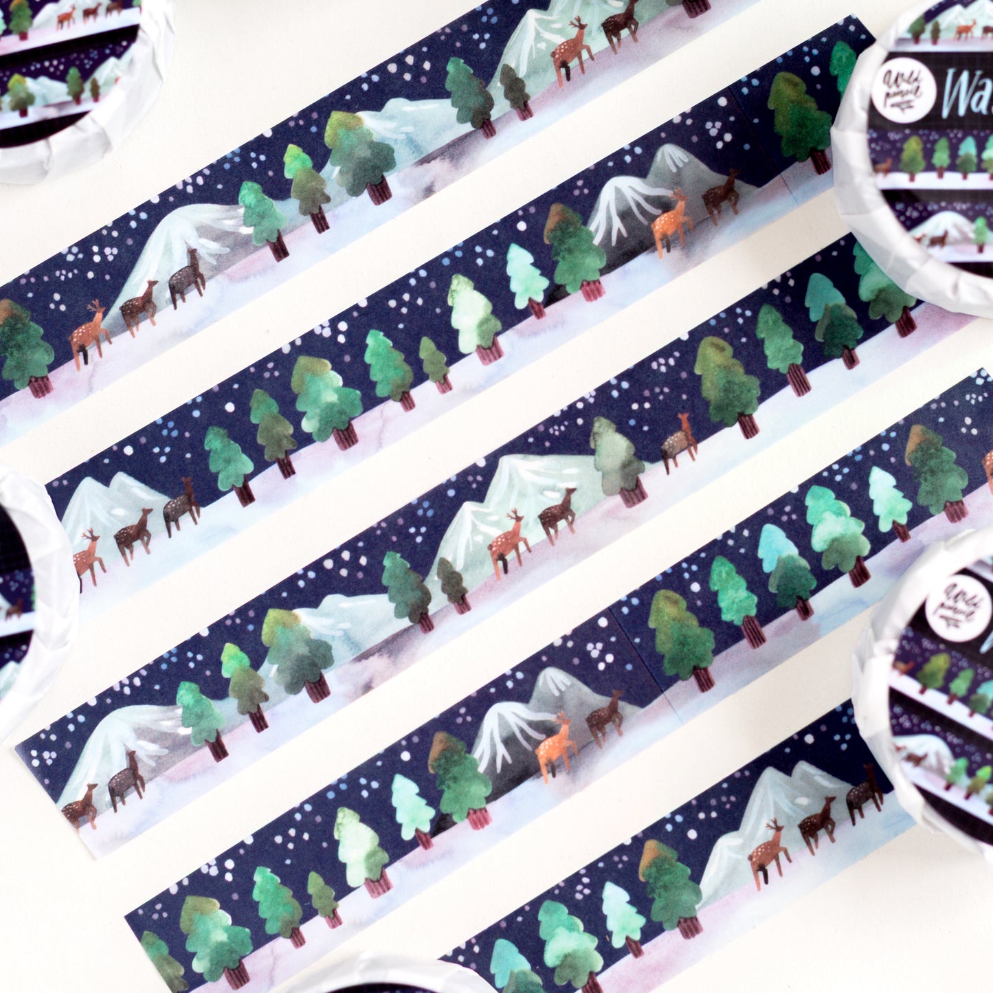 Washi Tape — Květiny