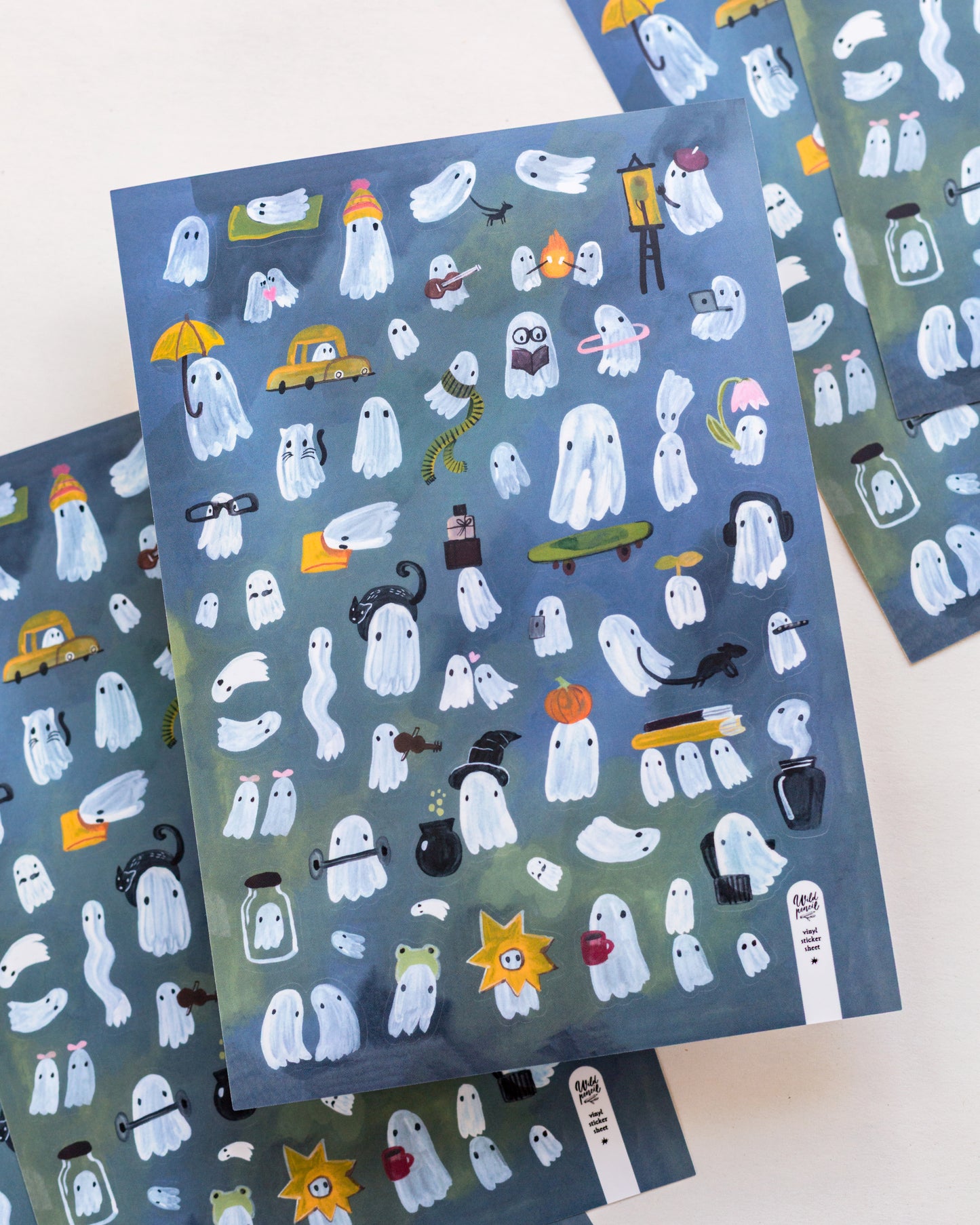 Vinyl sticker sheet — Stamps