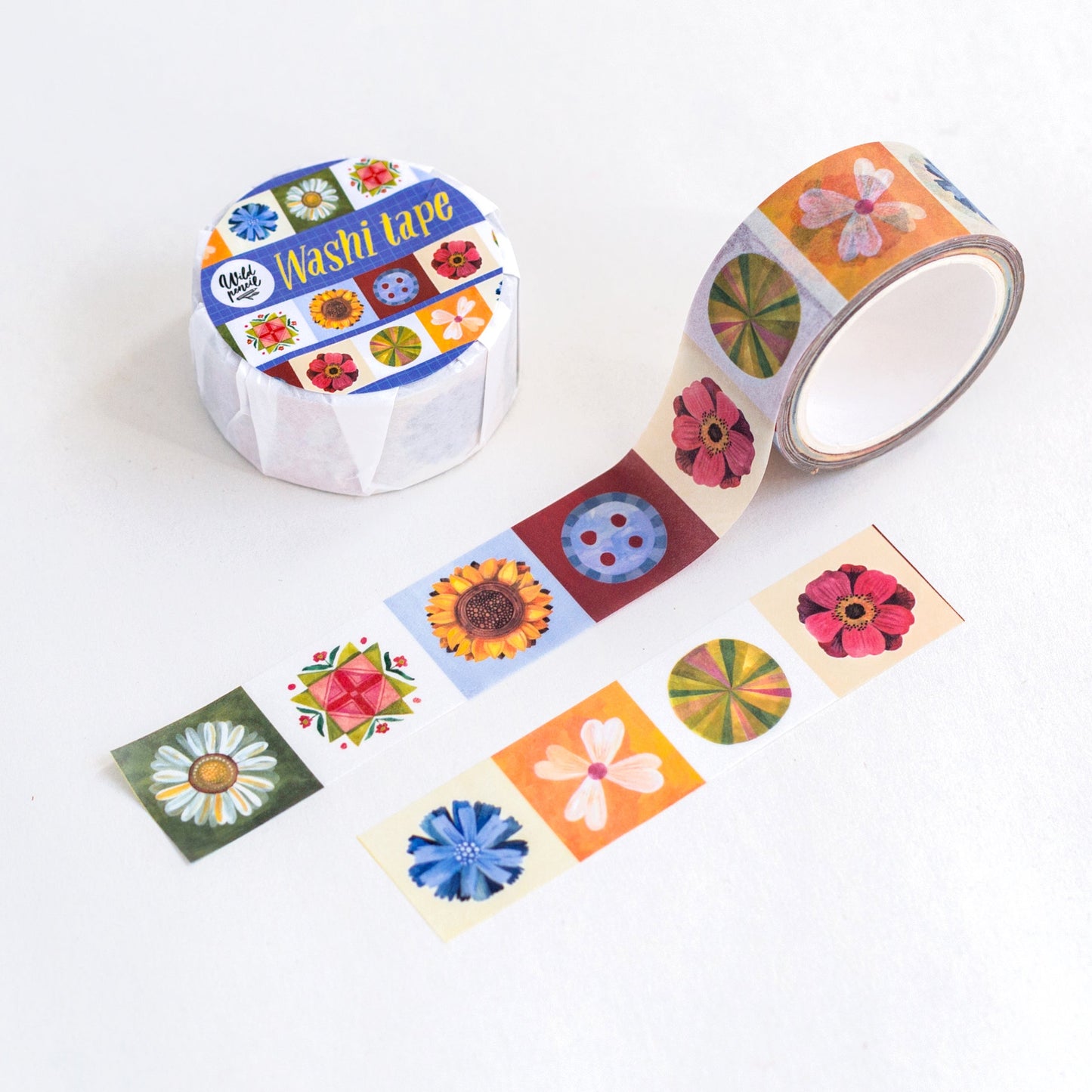 Washi Tape — Květiny