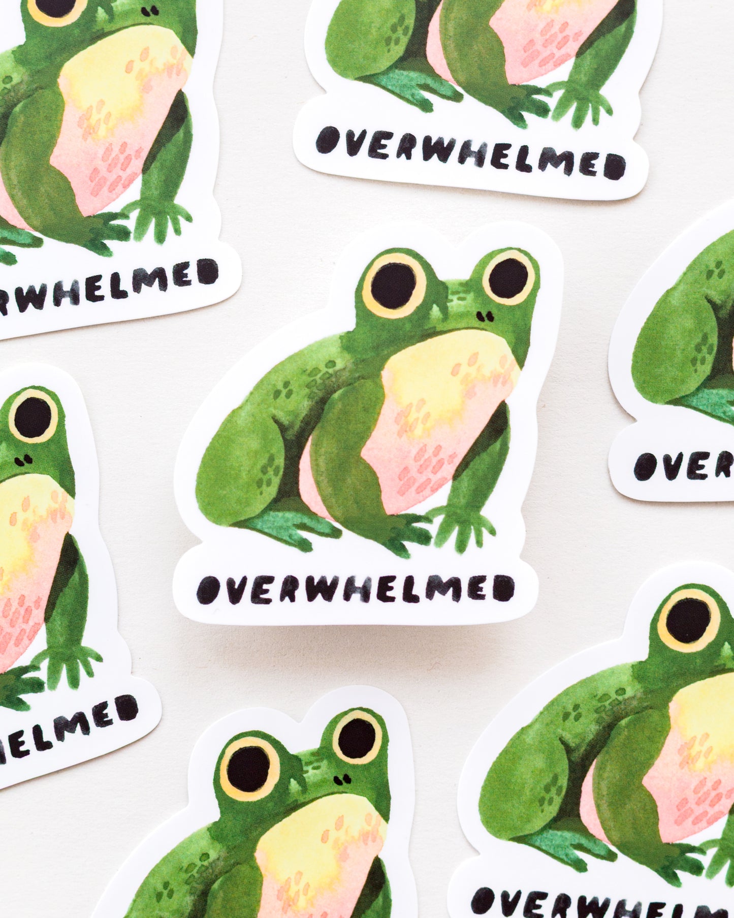 Vinylová samolepka — Overwhelmed