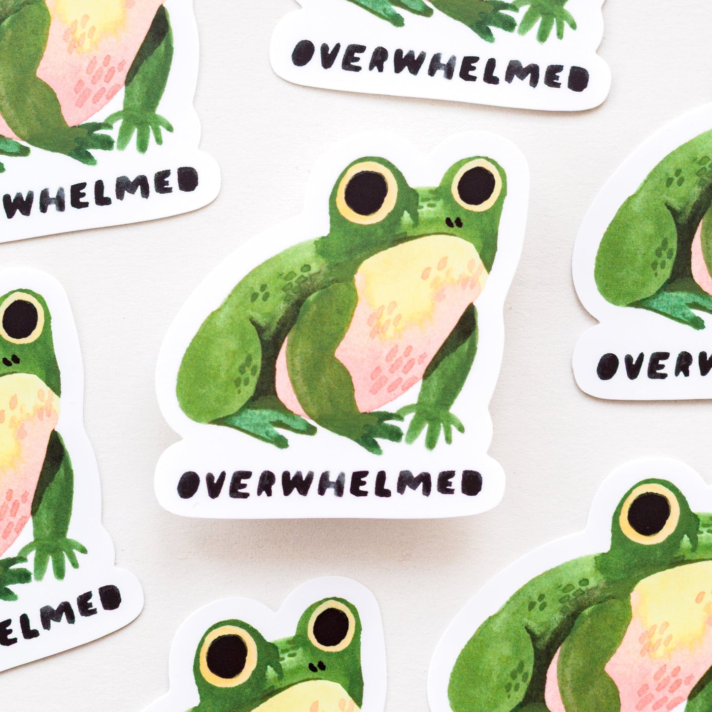 Vinylová samolepka — Overwhelmed
