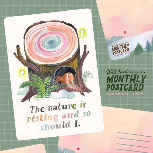 Měsíční pohlednicové předplatné!