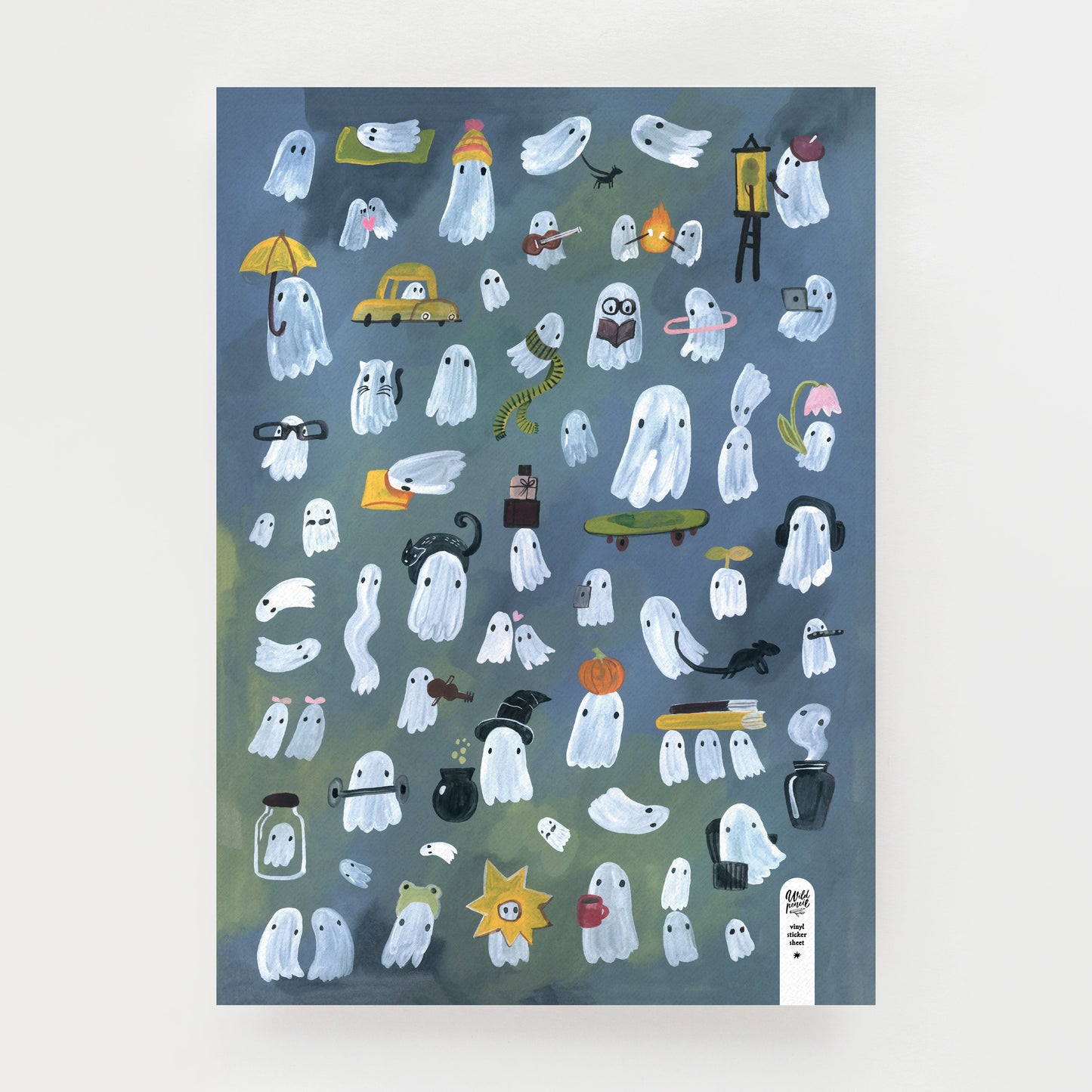 Vinyl sticker sheet — Stamps