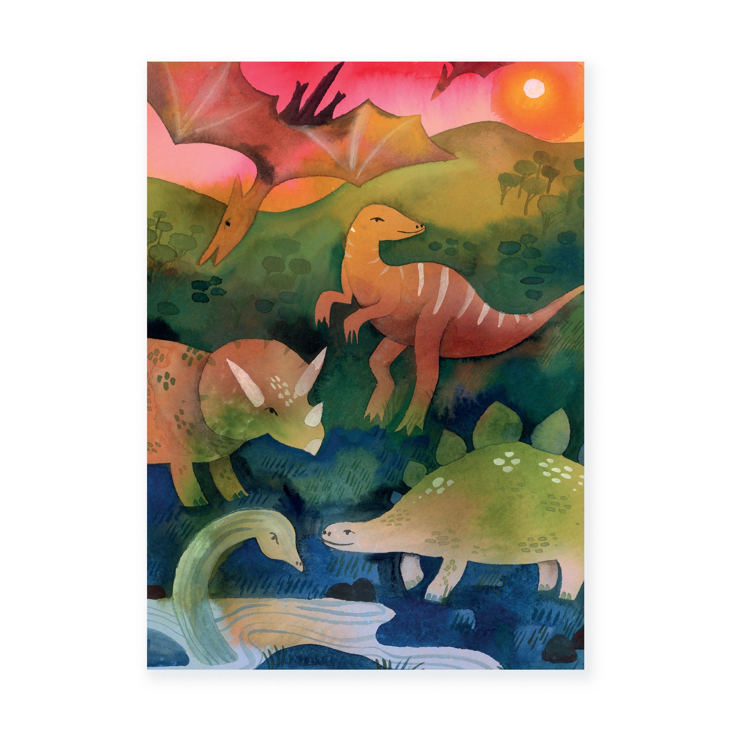 Pohlednice — Dinosauři