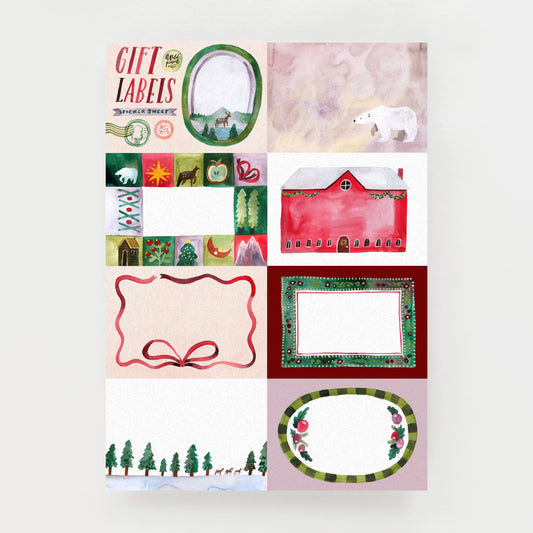 Vinyl sticker sheet — Summer Tiny Bits
