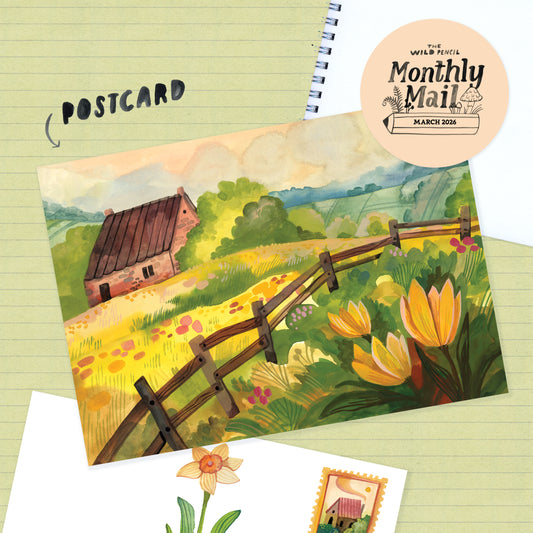 Měsíční pohlednicové předplatné!