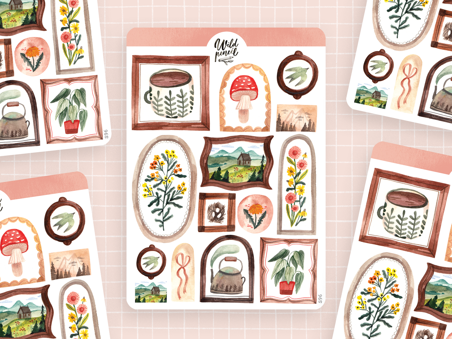 Sticker Sheet — Frames