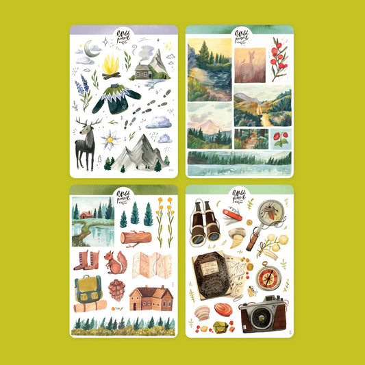 Samolepkový arch — Podzim