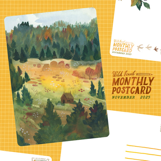 Měsíční pohlednicové předplatné!