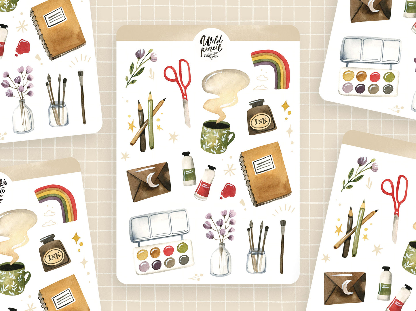 Sticker Sheet — Creativity