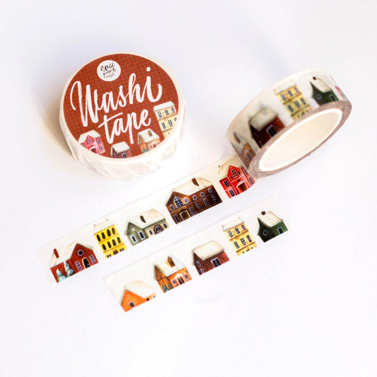 Washi Tape — Winter Town